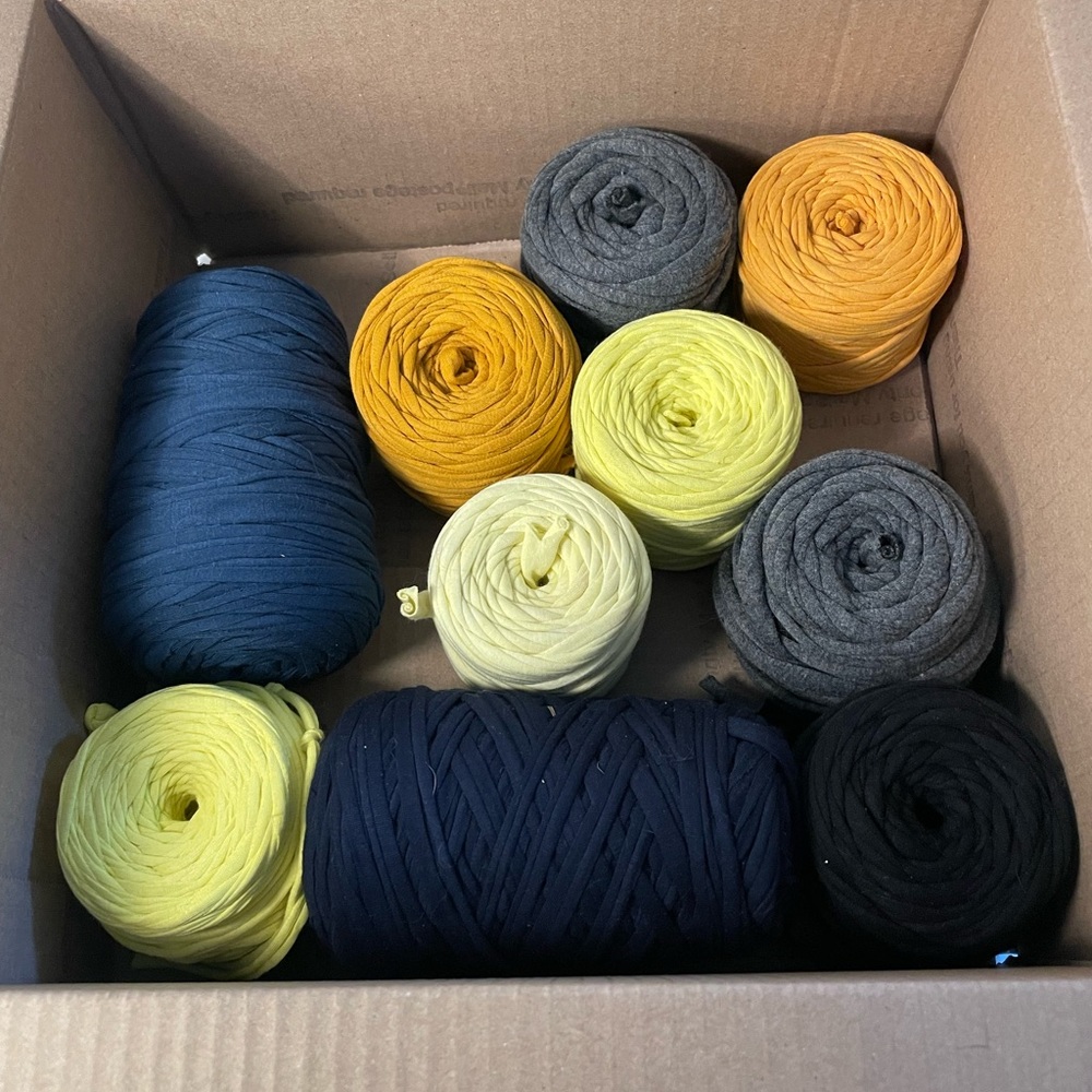 T-Shirt Yarn – Perfect for DIY Crafts, Crochet, and Macramé!